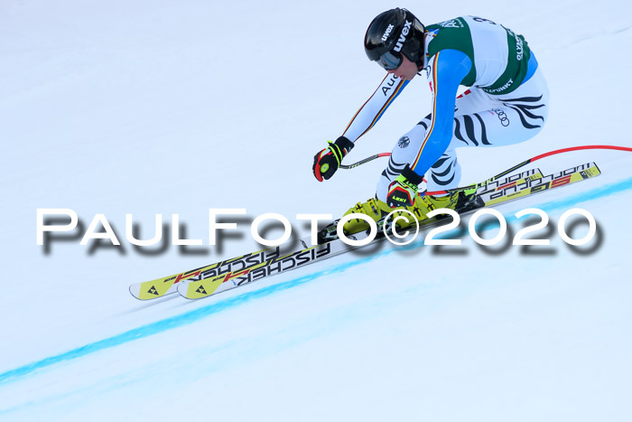 FIS Super-G, Damen + Herren, Rennen 1 + 2, 13.02.2020