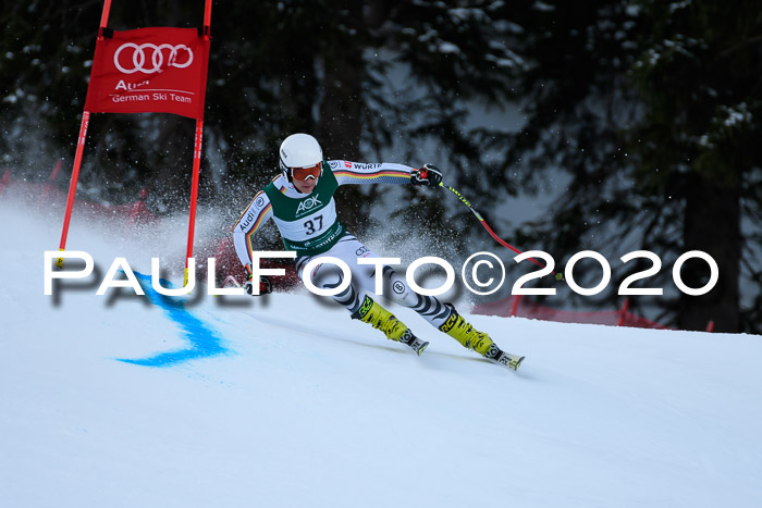 FIS Super-G, Damen + Herren, Rennen 1 + 2, 13.02.2020