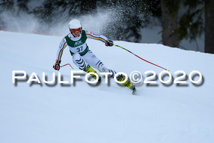 FIS Super-G, Damen + Herren, Rennen 1 + 2, 13.02.2020