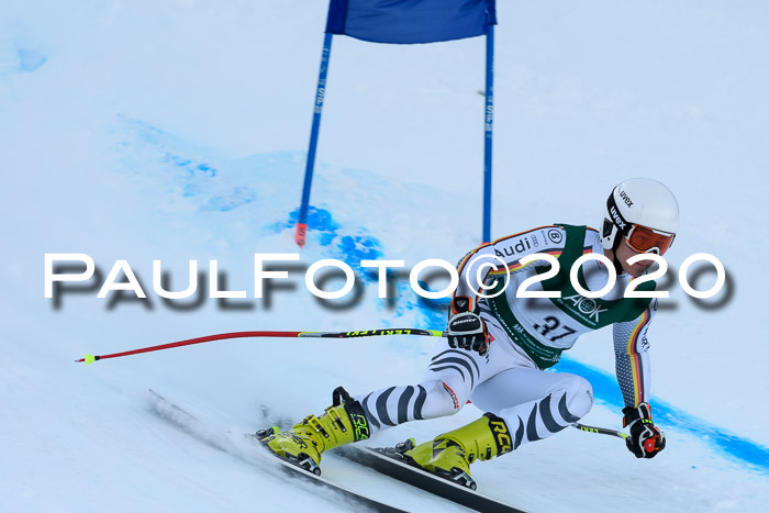 FIS Super-G, Damen + Herren, Rennen 1 + 2, 13.02.2020