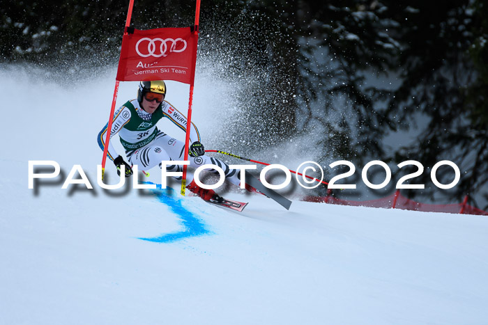 FIS Super-G, Damen + Herren, Rennen 1 + 2, 13.02.2020