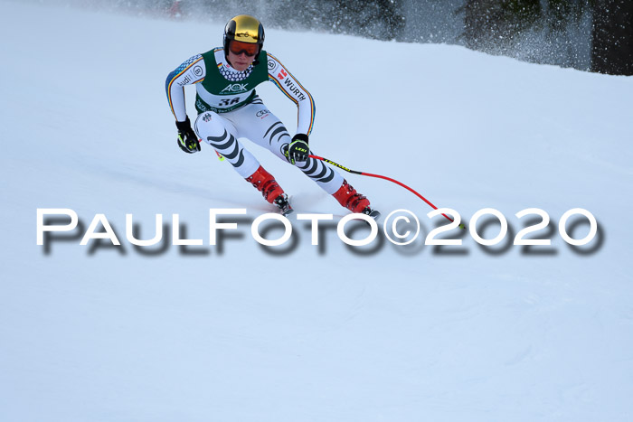 FIS Super-G, Damen + Herren, Rennen 1 + 2, 13.02.2020