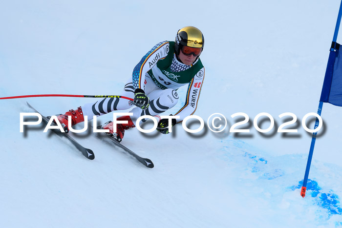 FIS Super-G, Damen + Herren, Rennen 1 + 2, 13.02.2020