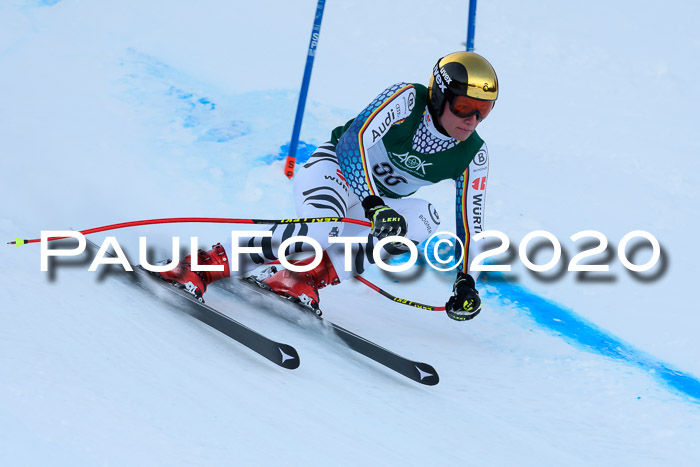 FIS Super-G, Damen + Herren, Rennen 1 + 2, 13.02.2020