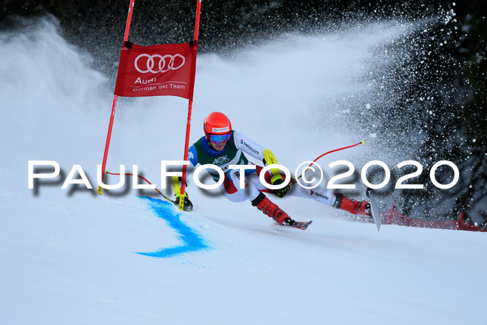 FIS Super-G, Damen + Herren, Rennen 1 + 2, 13.02.2020