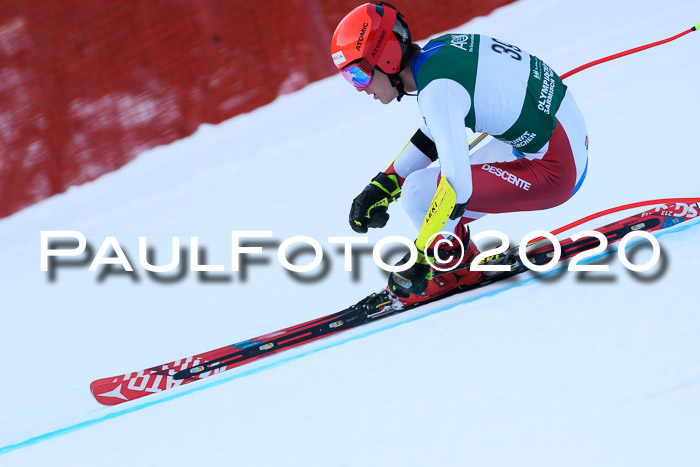 FIS Super-G, Damen + Herren, Rennen 1 + 2, 13.02.2020