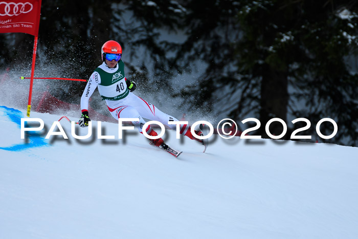 FIS Super-G, Damen + Herren, Rennen 1 + 2, 13.02.2020