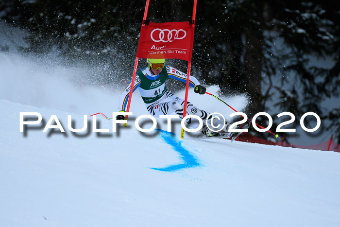 FIS Super-G, Damen + Herren, Rennen 1 + 2, 13.02.2020
