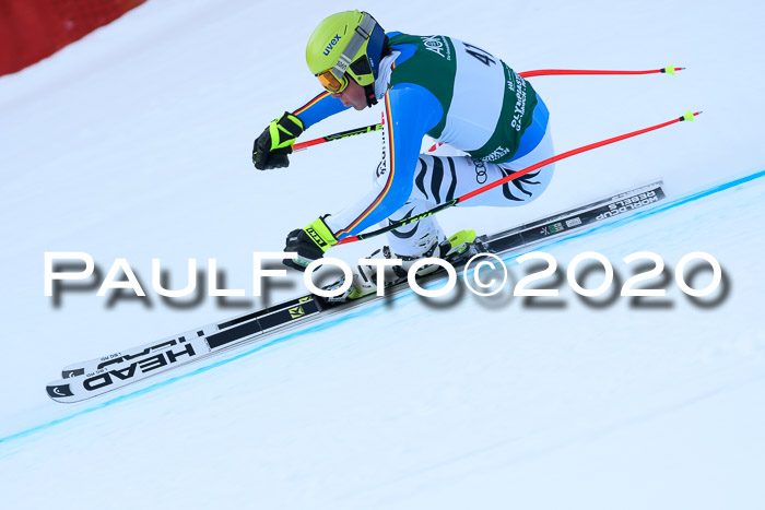 FIS Super-G, Damen + Herren, Rennen 1 + 2, 13.02.2020