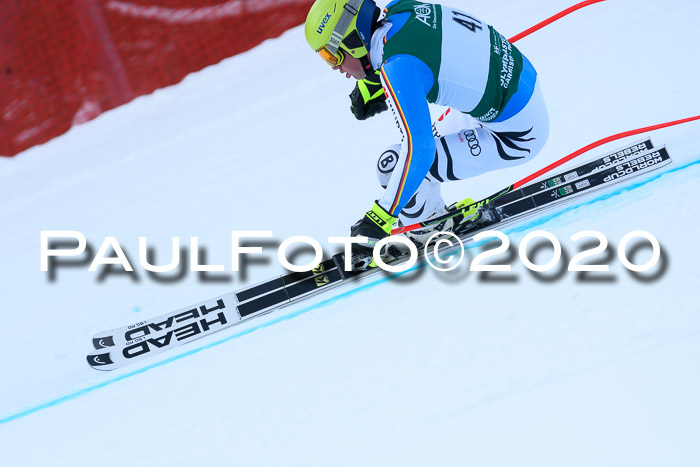 FIS Super-G, Damen + Herren, Rennen 1 + 2, 13.02.2020