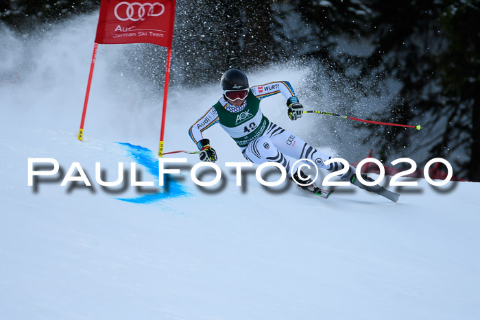 FIS Super-G, Damen + Herren, Rennen 1 + 2, 13.02.2020