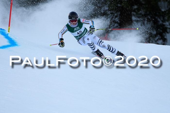 FIS Super-G, Damen + Herren, Rennen 1 + 2, 13.02.2020