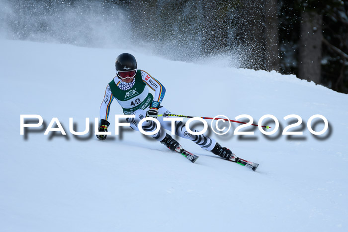 FIS Super-G, Damen + Herren, Rennen 1 + 2, 13.02.2020