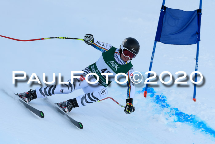 FIS Super-G, Damen + Herren, Rennen 1 + 2, 13.02.2020