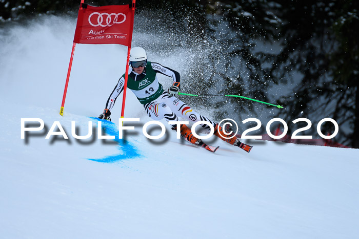 FIS Super-G, Damen + Herren, Rennen 1 + 2, 13.02.2020