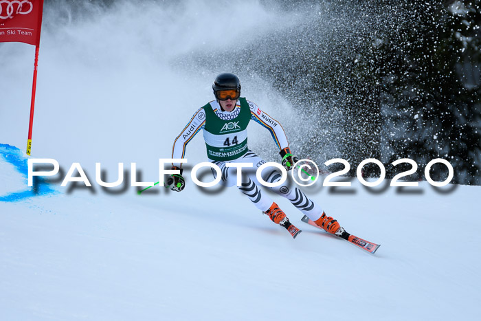 FIS Super-G, Damen + Herren, Rennen 1 + 2, 13.02.2020