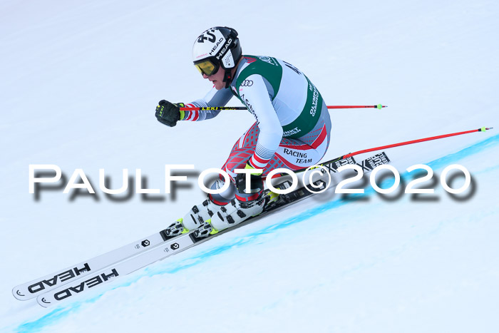 FIS Super-G, Damen + Herren, Rennen 1 + 2, 13.02.2020