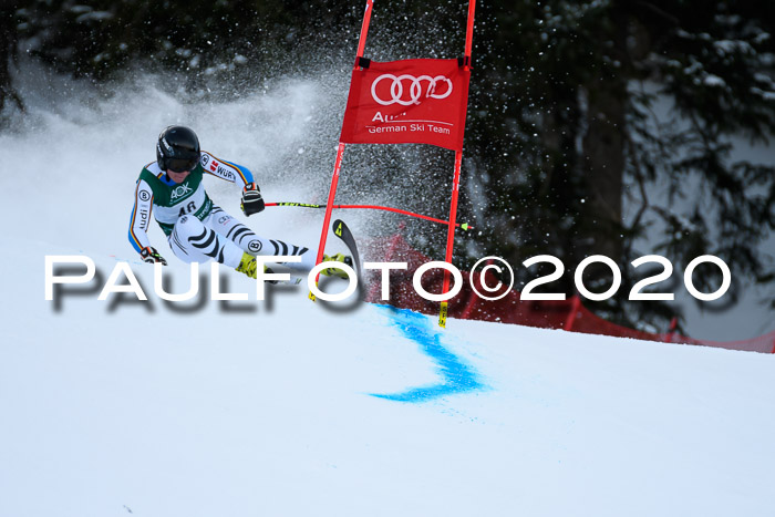 FIS Super-G, Damen + Herren, Rennen 1 + 2, 13.02.2020