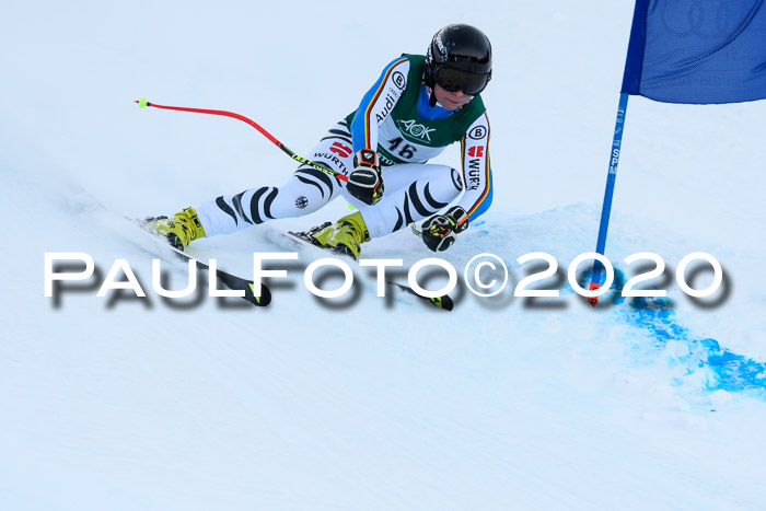 FIS Super-G, Damen + Herren, Rennen 1 + 2, 13.02.2020