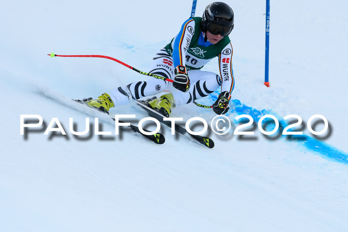 FIS Super-G, Damen + Herren, Rennen 1 + 2, 13.02.2020