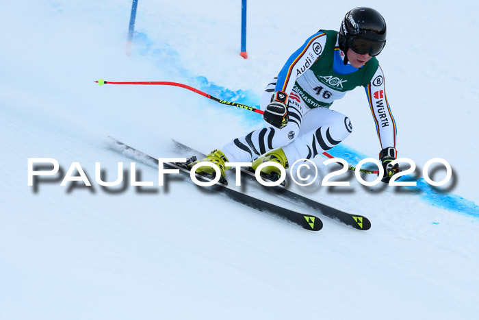 FIS Super-G, Damen + Herren, Rennen 1 + 2, 13.02.2020