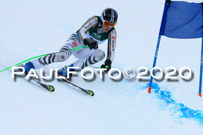 FIS Super-G, Damen + Herren, Rennen 1 + 2, 13.02.2020