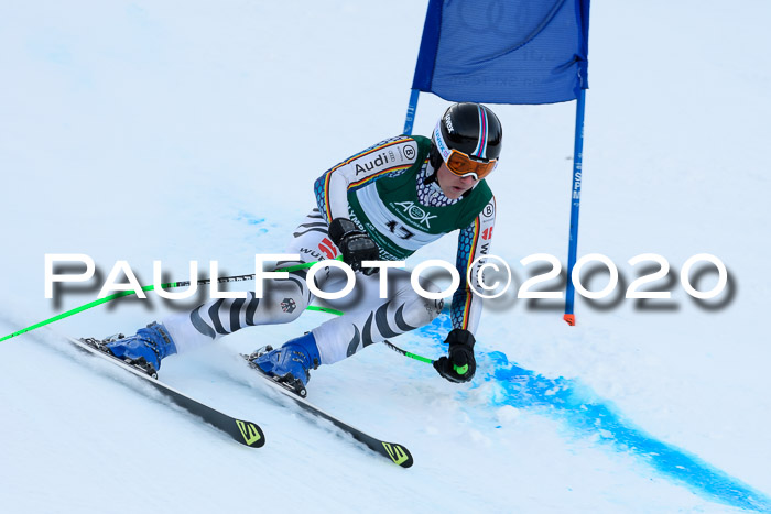 FIS Super-G, Damen + Herren, Rennen 1 + 2, 13.02.2020