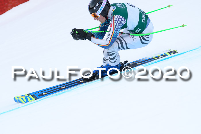 FIS Super-G, Damen + Herren, Rennen 1 + 2, 13.02.2020