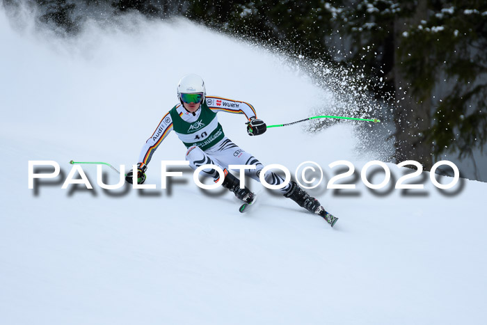 FIS Super-G, Damen + Herren, Rennen 1 + 2, 13.02.2020