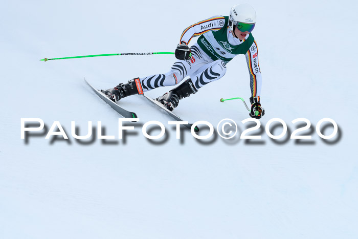 FIS Super-G, Damen + Herren, Rennen 1 + 2, 13.02.2020