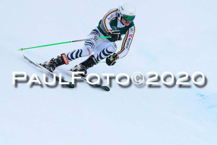 FIS Super-G, Damen + Herren, Rennen 1 + 2, 13.02.2020