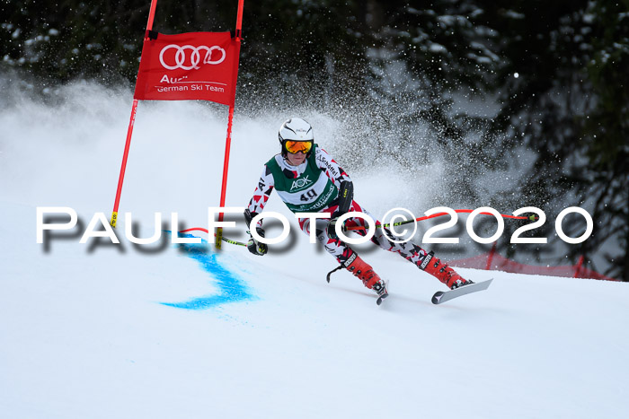 FIS Super-G, Damen + Herren, Rennen 1 + 2, 13.02.2020