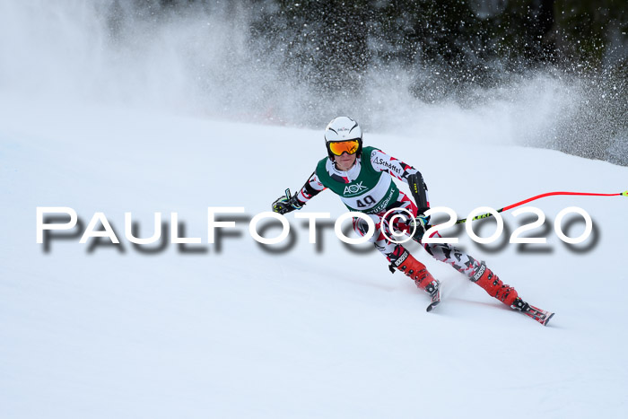 FIS Super-G, Damen + Herren, Rennen 1 + 2, 13.02.2020