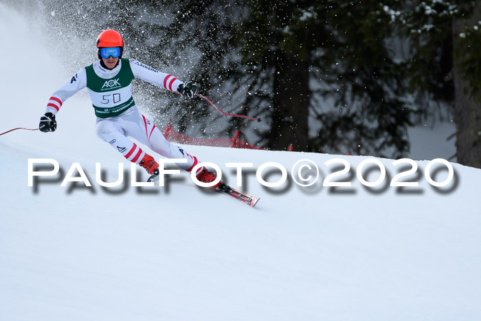 FIS Super-G, Damen + Herren, Rennen 1 + 2, 13.02.2020