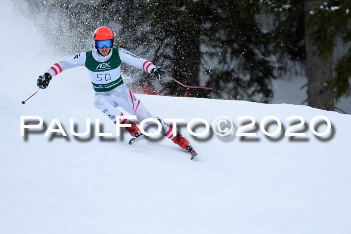 FIS Super-G, Damen + Herren, Rennen 1 + 2, 13.02.2020