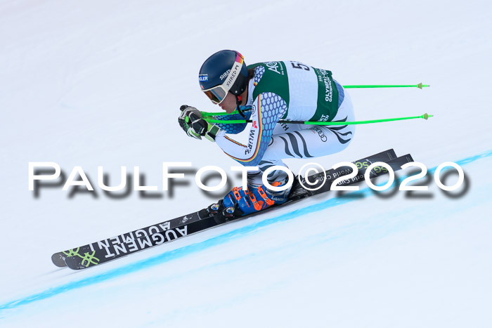FIS Super-G, Damen + Herren, Rennen 1 + 2, 13.02.2020