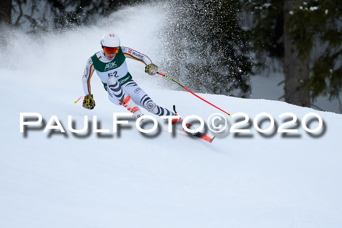 FIS Super-G, Damen + Herren, Rennen 1 + 2, 13.02.2020