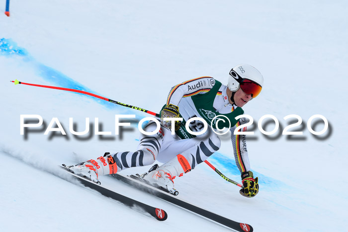 FIS Super-G, Damen + Herren, Rennen 1 + 2, 13.02.2020