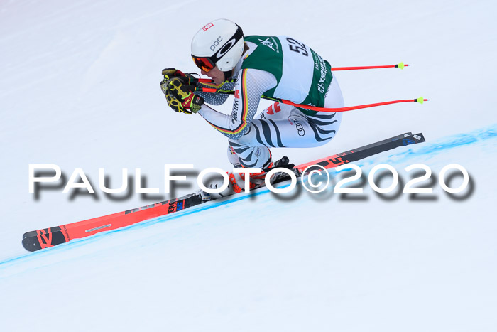 FIS Super-G, Damen + Herren, Rennen 1 + 2, 13.02.2020
