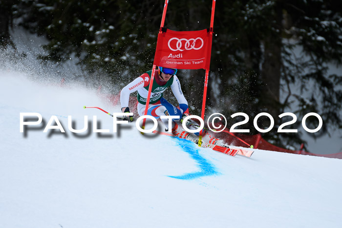 FIS Super-G, Damen + Herren, Rennen 1 + 2, 13.02.2020