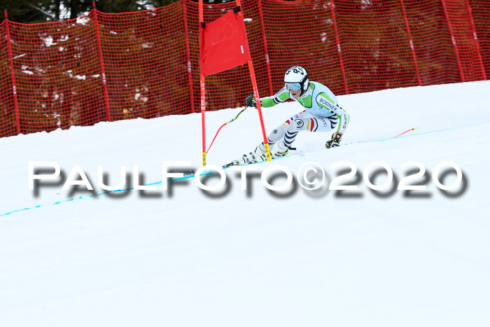 FIS Super-G, Damen + Herren, Rennen 1 + 2, 13.02.2020
