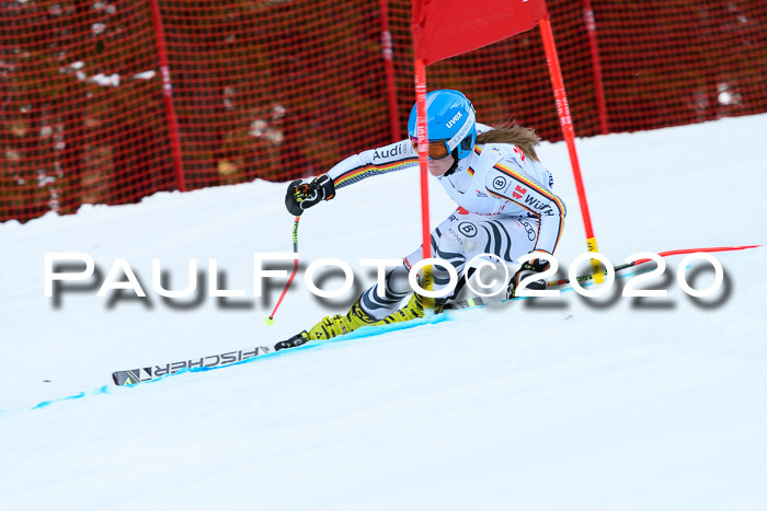 FIS Super-G, Damen + Herren, Rennen 1 + 2, 13.02.2020