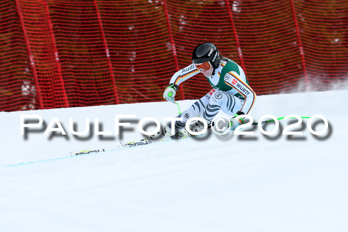 FIS Super-G, Damen + Herren, Rennen 1 + 2, 13.02.2020