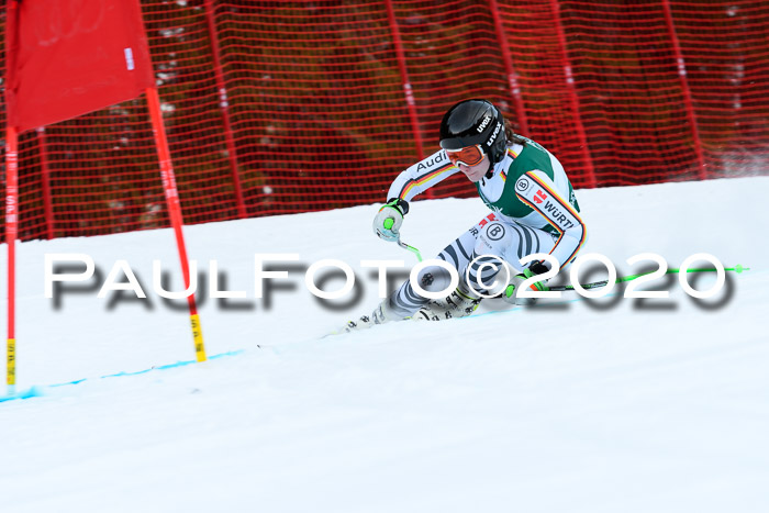 FIS Super-G, Damen + Herren, Rennen 1 + 2, 13.02.2020