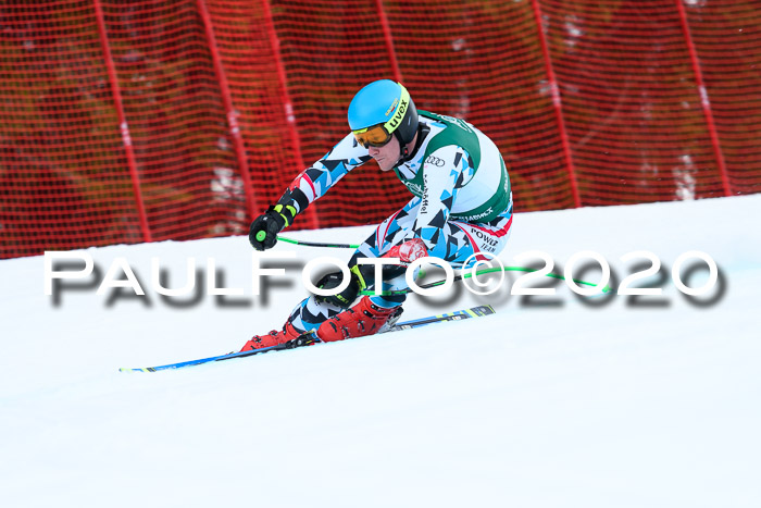 FIS Super-G, Damen + Herren, Rennen 1 + 2, 13.02.2020