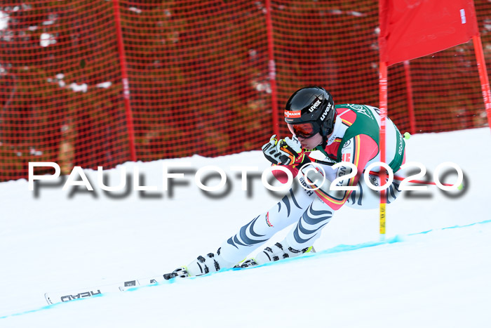 FIS Super-G, Damen + Herren, Rennen 1 + 2, 13.02.2020