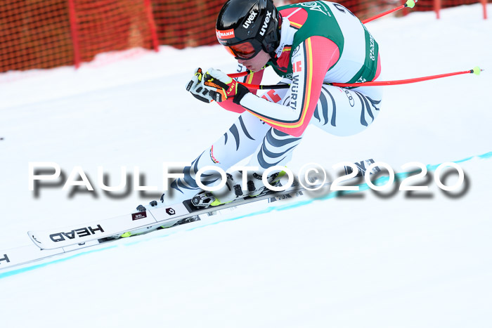 FIS Super-G, Damen + Herren, Rennen 1 + 2, 13.02.2020