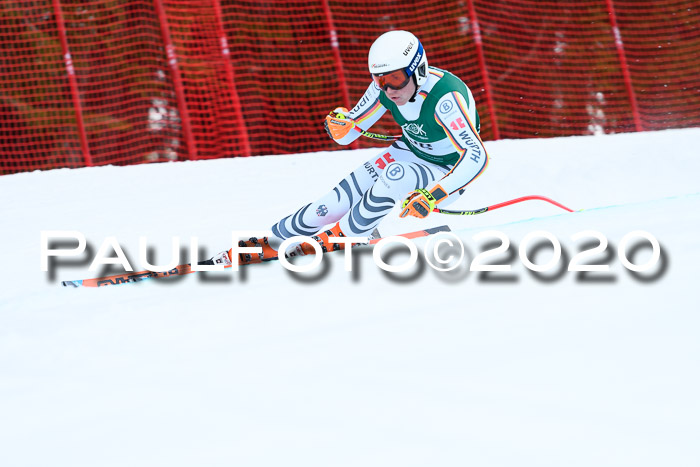 FIS Super-G, Damen + Herren, Rennen 1 + 2, 13.02.2020