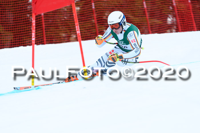 FIS Super-G, Damen + Herren, Rennen 1 + 2, 13.02.2020