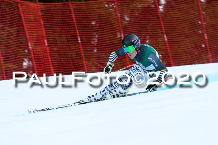 FIS Super-G, Damen + Herren, Rennen 1 + 2, 13.02.2020